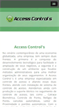 Mobile Screenshot of accesscontrols.com.br